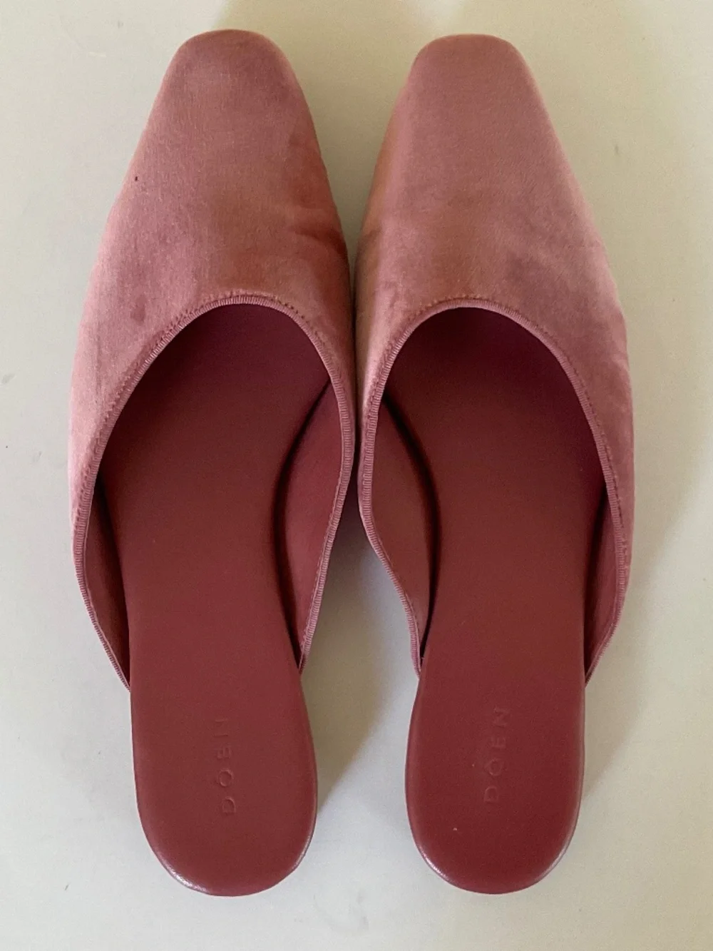 DOEN Wren Mules Blush Size EU 39.5 / US 9 - Picture 5 of 10